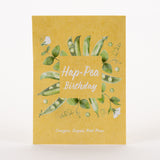 Hap-Pea Birthday - Sugar Pod Seed Packets