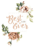 "Best Day Ever - Greige Wedding" Bouquet Flower Mix Seed Favor - Bentley Seeds
