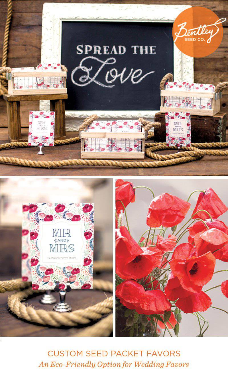 Mr. and Mrs. Wedding garden seeds