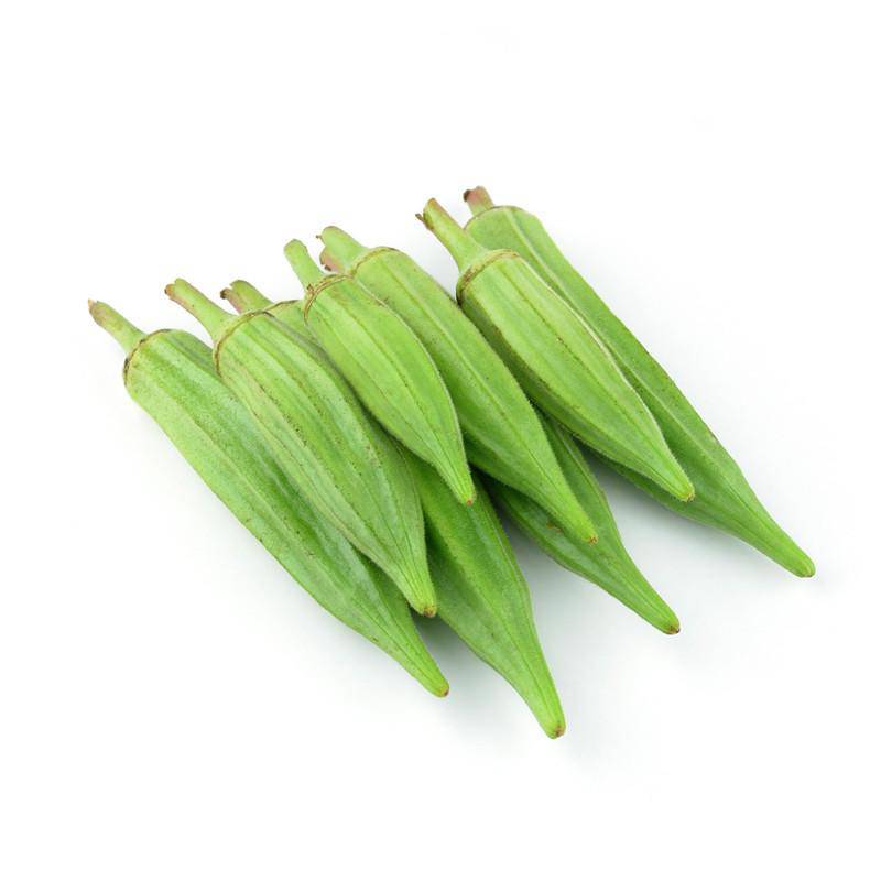 Okra, Clemson Spineless seed packet