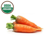 Organic Carrot Seeds seed packet