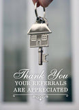 "Thank You - Real Estate" Forget Me Not Seed Packet - Bentley Seeds