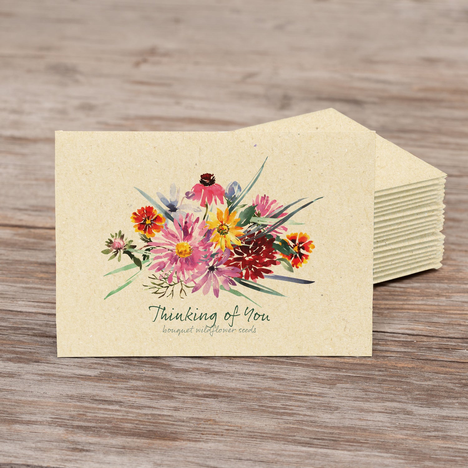 Thinking of You Bouquet seed packet