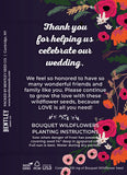 Custom Seed Packets - All You Need Is Love Bouquet Wildflower - Bentley Seeds