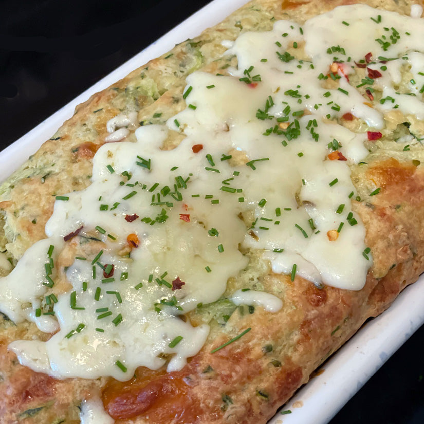 Pepper Jack, Herb & Zucchini Bread