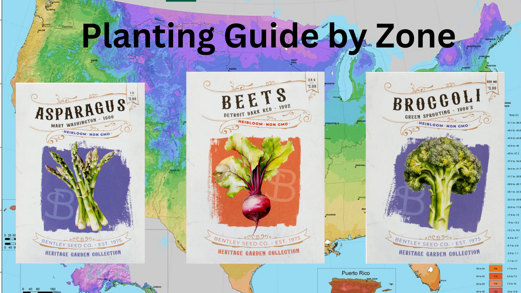 Planting Guide for All USDA Hardiness Zones