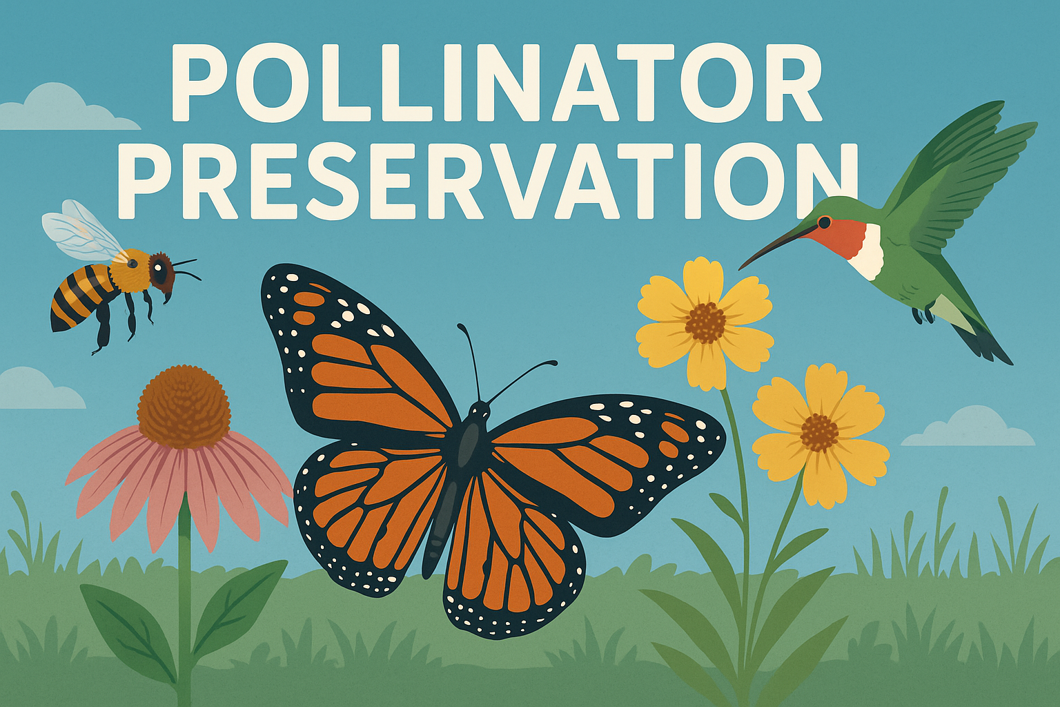 Pollinator Awareness Pollinator Preservation: Protecting Bees, Butterflies & More – Bentley ...