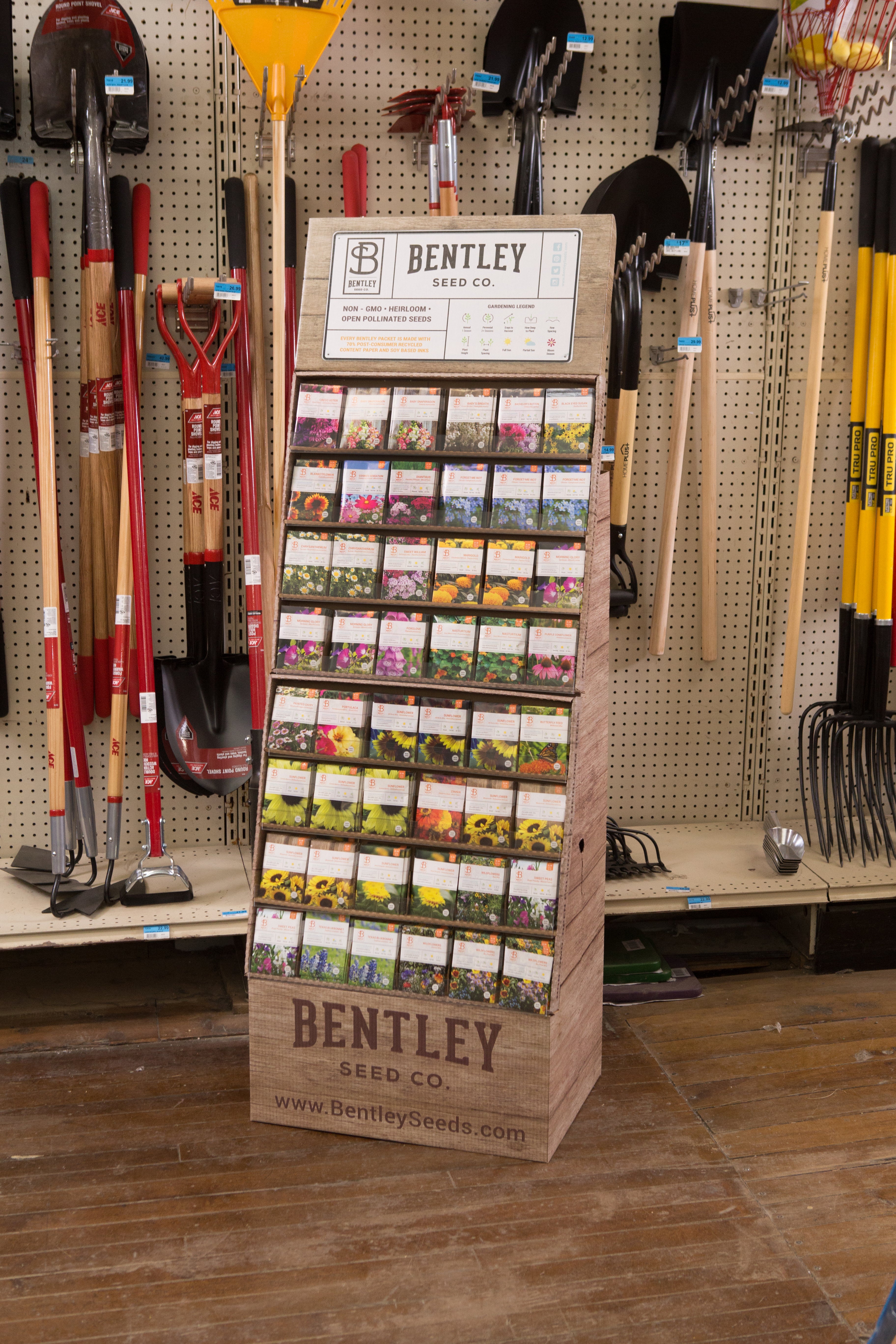 500 Piece Seed Packet Displays