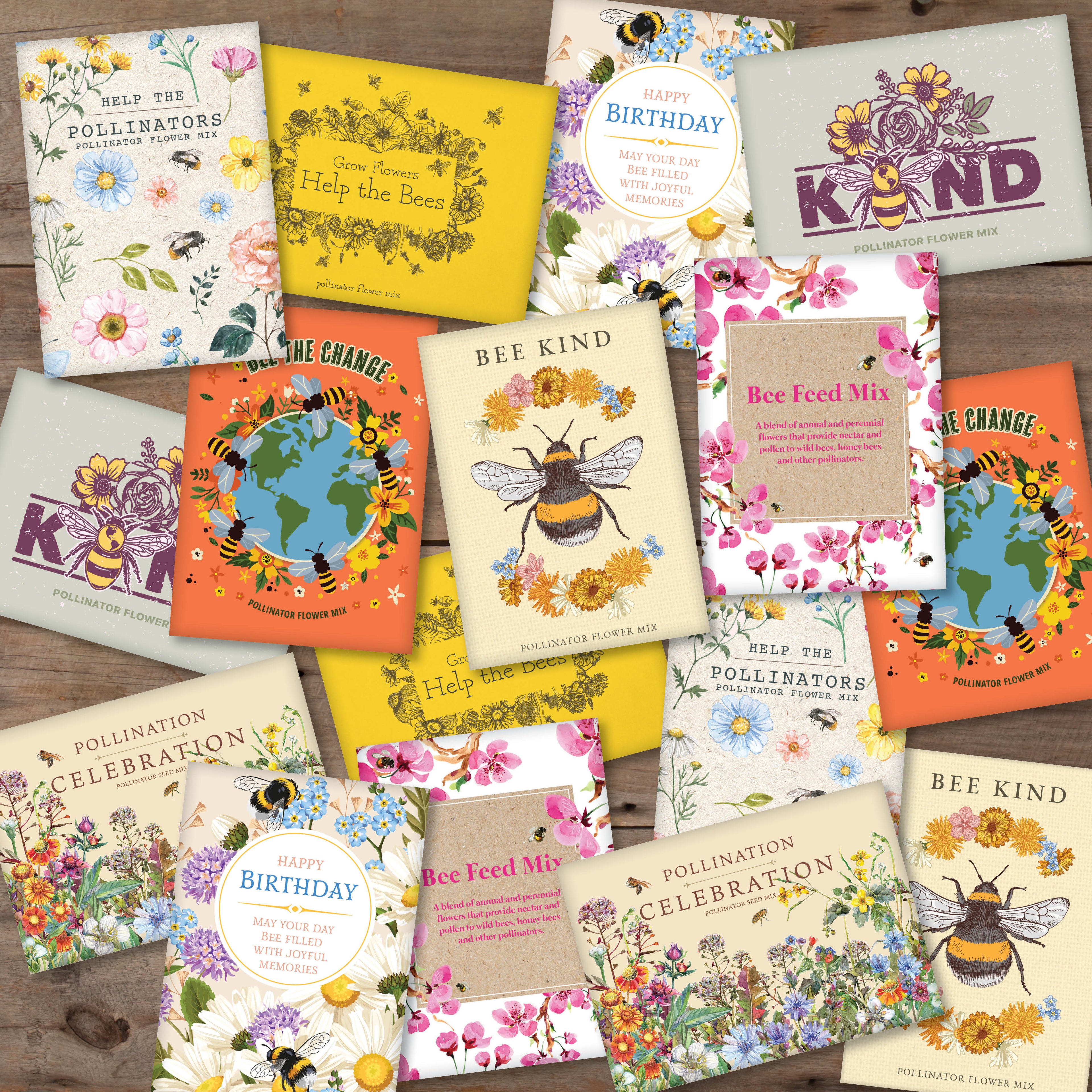 All Favor Seed Packets