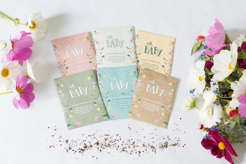 Mommy to Bee Seed Packets  Girl or Boy Baby Shower Favors for Guests –  Choobly