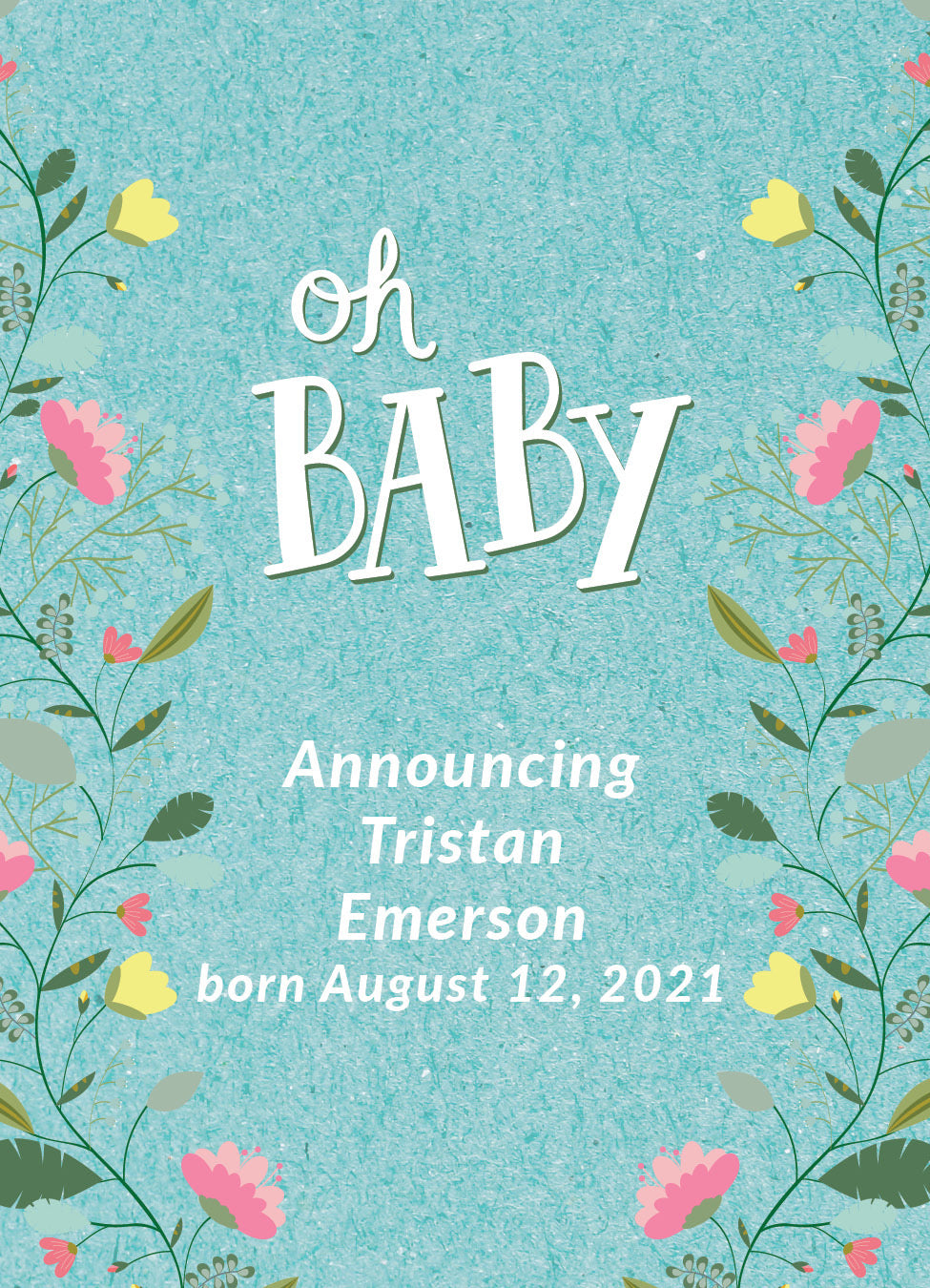 Personalized Seed Packets seed packet