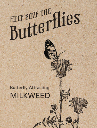 Help Save the Butterflies garden seeds