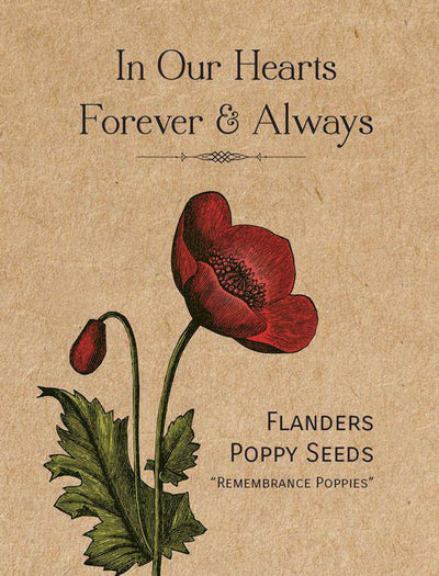 In Our Hearts Remembrance Memorial garden seeds