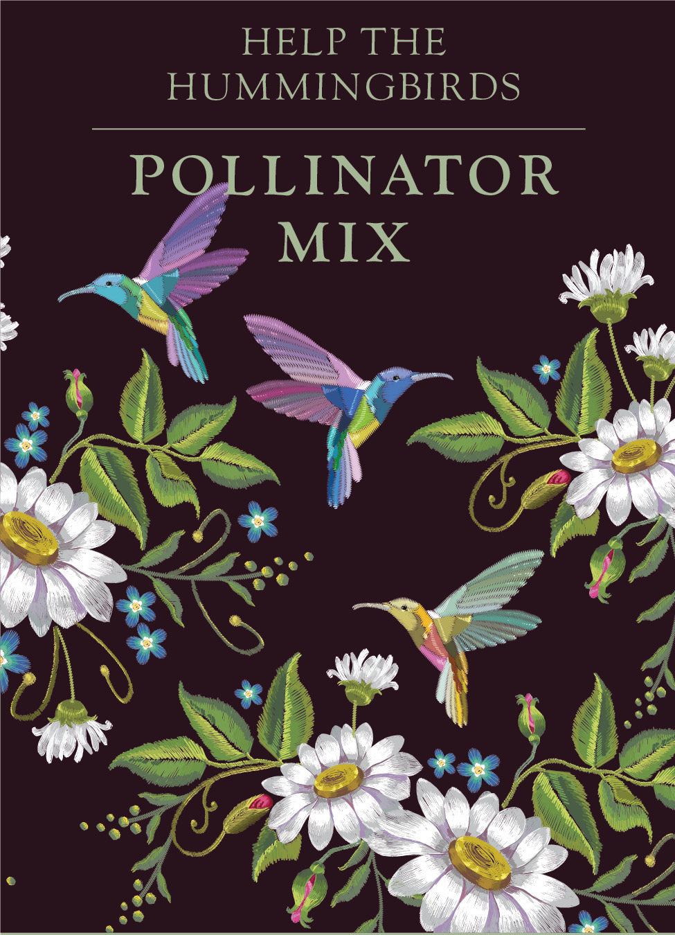 Help Hummingbirds seed packet