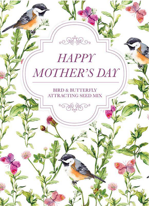 Happy Mother's Day Vintage seed packet