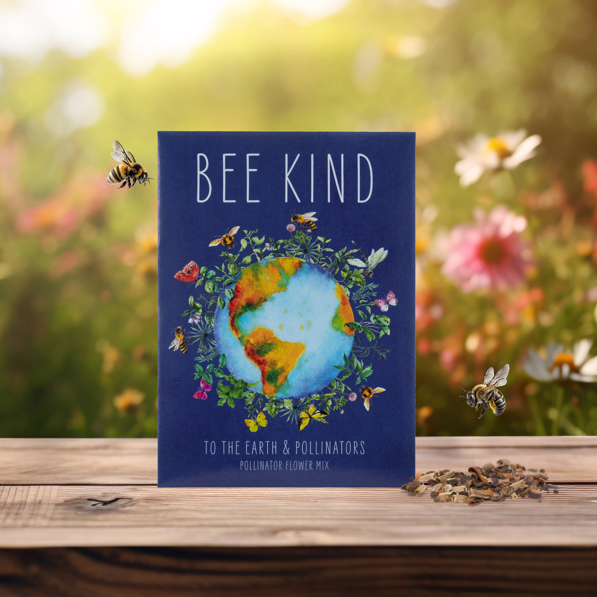 Blue Planet flower seeds