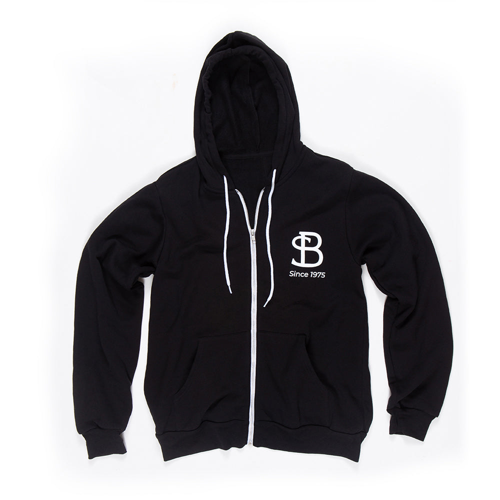 Bentley Seed Full-Zip Classic Black Hoodie - Bentley Seeds