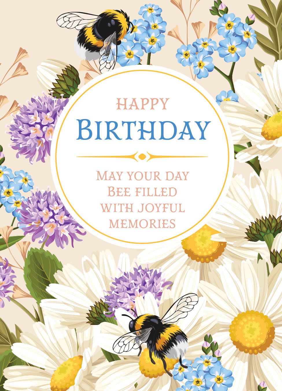 Happy Birthday seed packet