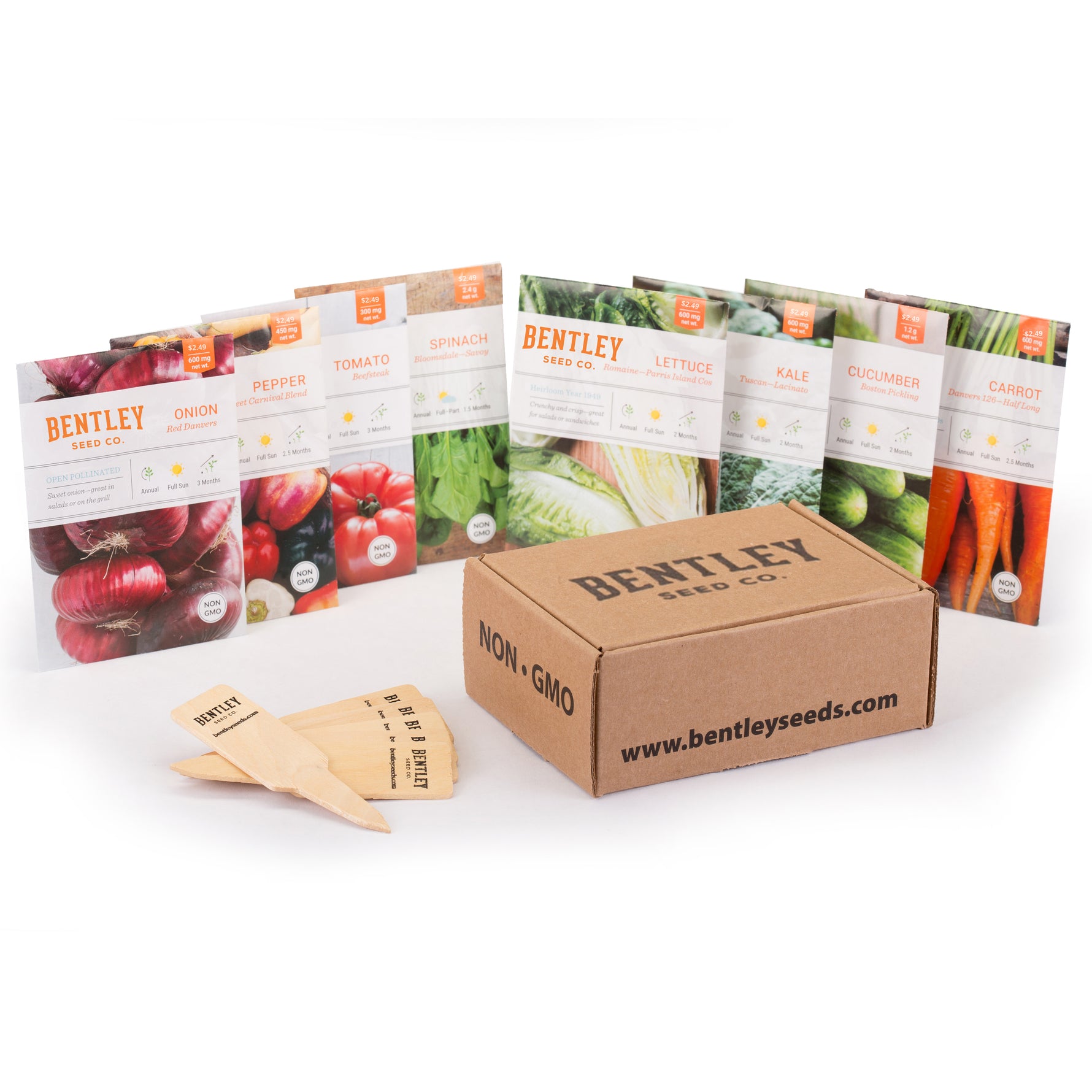 Kitchen Garden Seed Packet Kit - Bentley Seeds