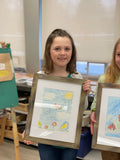 Cambridge Central School Fourth Grade Bee Art - Pollinator Mix Seed Packets