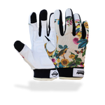 M Farmer's Defense Leather Gloves - Garden Flower 