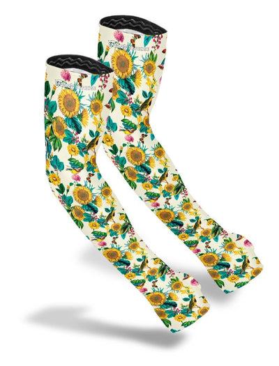 S/M Farmer's Defense Protection Sleeves - Garden Flowers