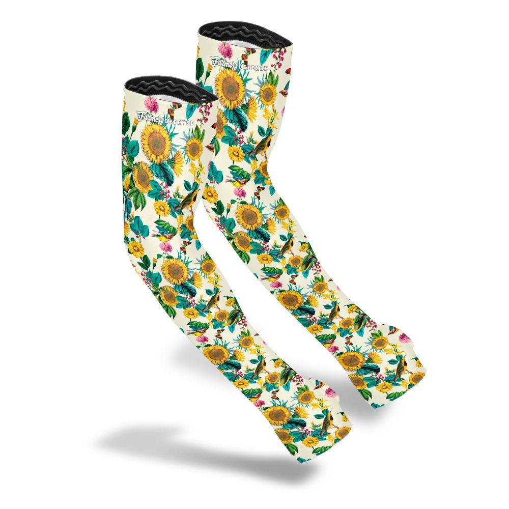 S/M Farmer's Defense Protection Sleeves - Garden Flowers