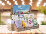 Envelope Holder for Bentley Retail POS Display with 75 White Seed Packet Envelopes
