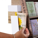 Envelope Holder for Bentley Retail POS Display with 150 White Seed Packet Envelopes