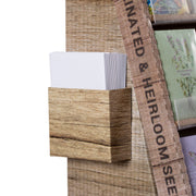 Envelope Holder for Bentley Retail POS Display with 75 White Seed Packet Envelopes seed packet