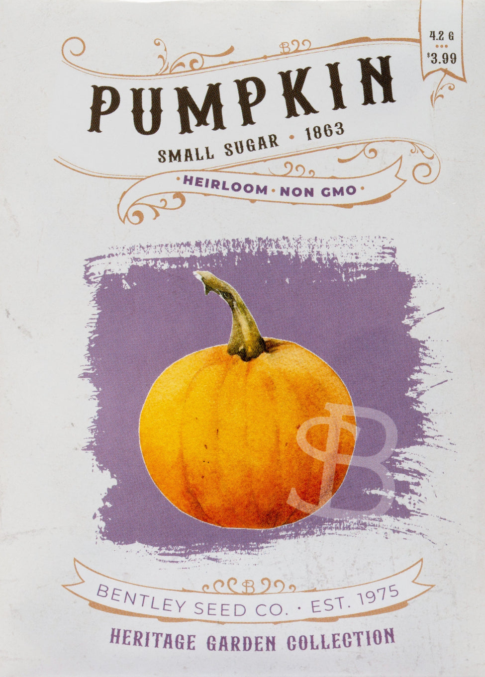 Pumpkin-Small Sugar 1863 Front Packet