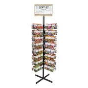 2000 Piece Assorted Southern Region Vegetable, Herb and Flower Seed Packet Retail POS Spinning Metal Display garden seeds