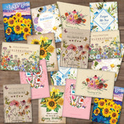 Bulk 250 Piece Florist Favor Seed Packet Retail Seed Packet Cards flower seeds