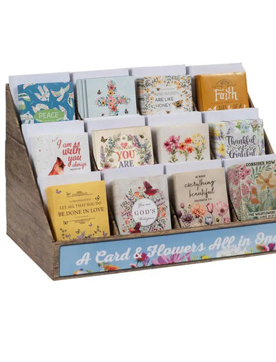 370 Piece Faith Special Occasion Seed Packet Retail POS Corrugated