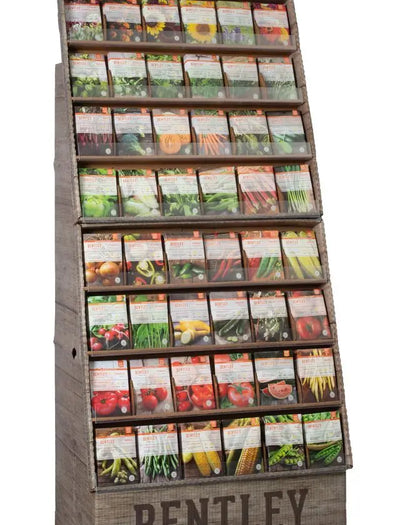 500 Piece Assorted Vegetable, Herb and Flower Seed Packet Retail Point