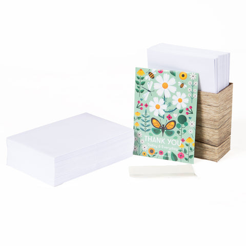 Envelope Holder for Bentley Retail POS Display with 75 White Seed Packet Envelopes