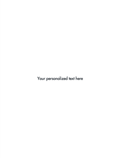 Personalized Custom Corporate Forget Me Not Seeds - Blank