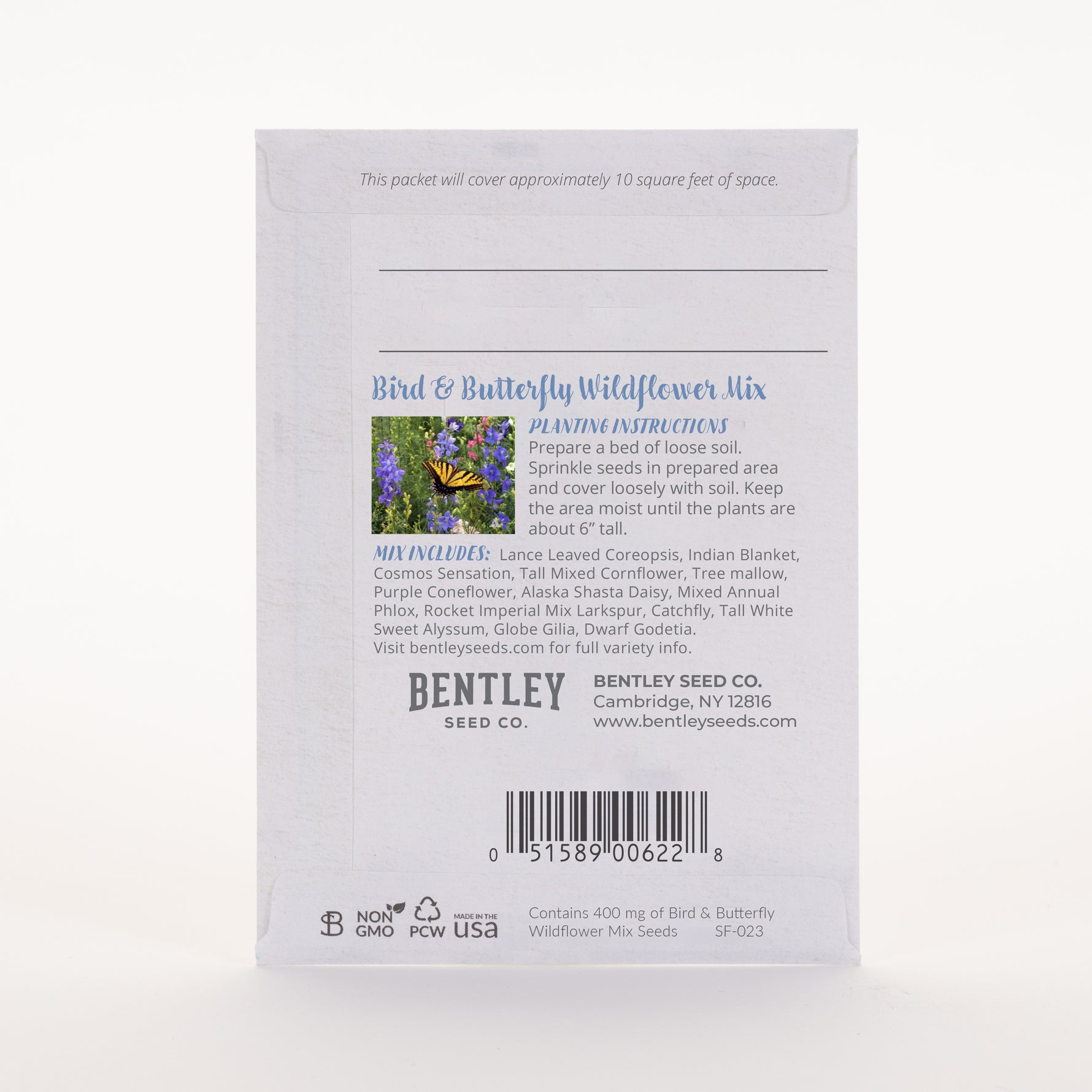 butterfly flower seed packets Wedding Seed Packet Favor