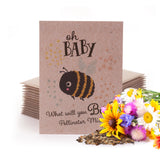Wildflower Oh Baby Bee - Baby Shower Seed Packet Pollinator Wildflower Mix Seed Favor - Bentley Seeds