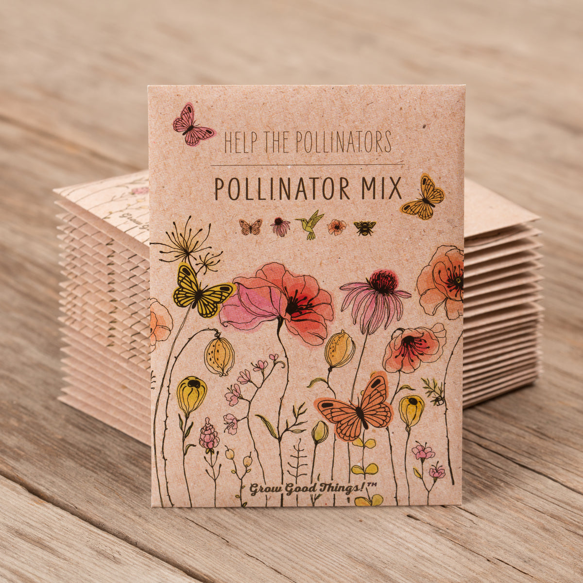 Pollinator Butterfly seed packet