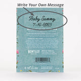 Write a Personalized Message - Oh Baby - Baby Shower Blue Bouquet Flower Seed Favor - Bentley Seeds