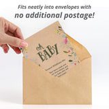Fits into envelopes with no additional posted required. Oh Baby - Baby Shower Yellow Bouquet Flower Seed Favor - Bentley Seeds