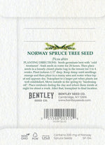 We Wish You a Merry Christmas Card Gift Tag flower seeds