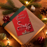 Season's Greetings Mint Seed Favor Gift Tag Seed Packets - Bentley Seeds