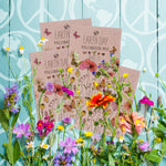 Earth Day "Pollinator Mix" Wildflower Seed in Butterfly Packet - Bentley Seed