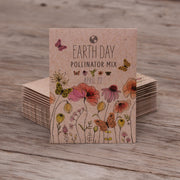 250 Piece Earth Day Favor Seed Packet Retail POS Corrugated Display seed packet