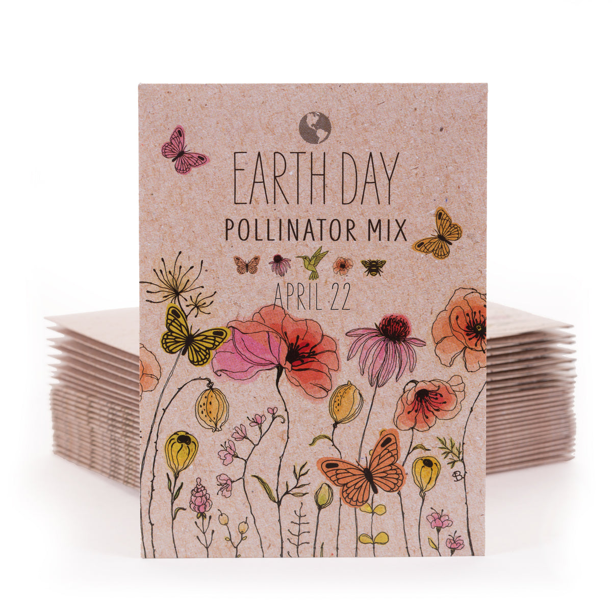 Bulk 250 Piece Earth Day Special Occasion Favor Seed Bulk Seed Packet Cards garden seeds