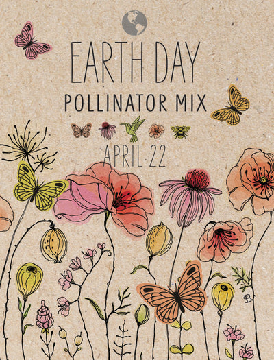 Earth Day Pollinator Butterfly garden seeds