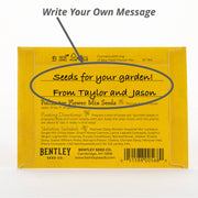 Grow Flowers Help the Bees flower seeds