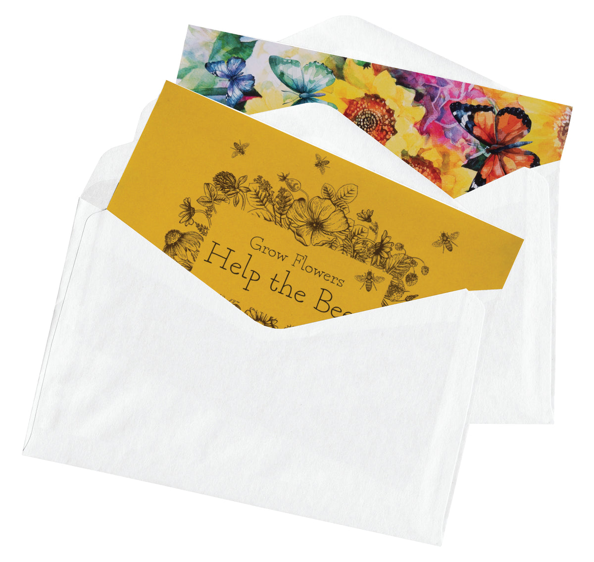 Grow Flowers Help the Bees flower seeds